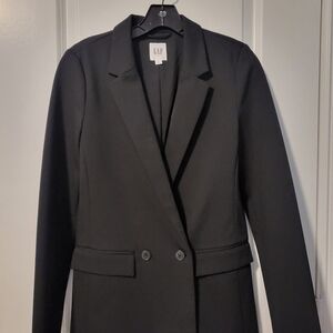 GAP Black Long Blazer (S)
